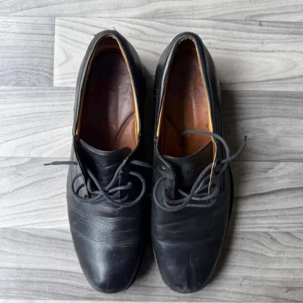 Johnston & Murphy Oxford Dress Shoes Size 13M Black Leather